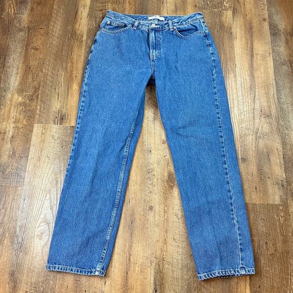 Vintage 2001 Y2K Tommy Hilfiger High Rise Mom Jeans 14 - Picture 2 of 6